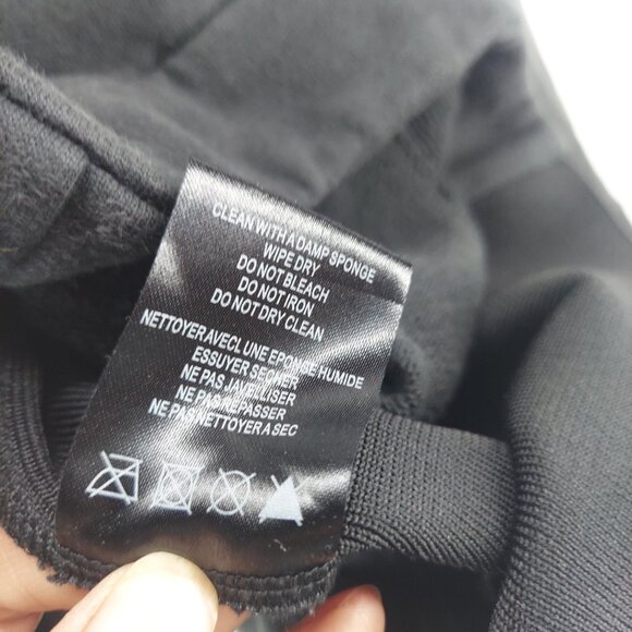 vigoss jacket women size XL black faux leather sleeve - Picture 7 of 11